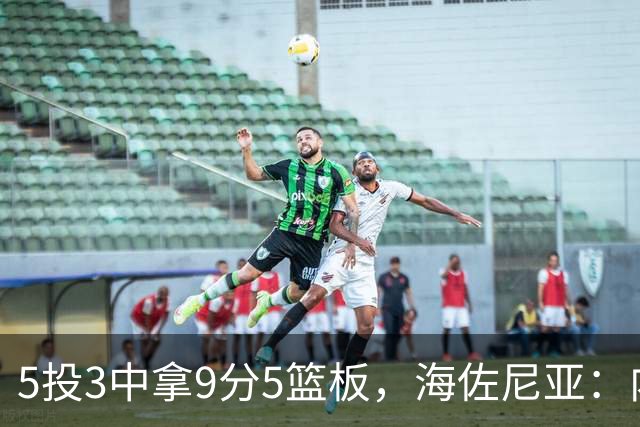 5投3中拿9分5篮板，海佐尼亚：内线防守帮了我们很多